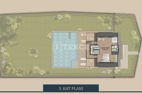 5+1 Villa in Fethiye, Mugla, Türkei Nr. 189631 - 22