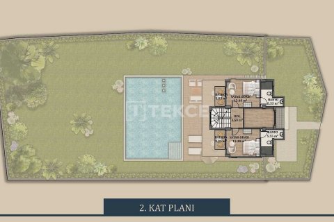 5+1 Villa in Fethiye, Mugla, Türkei Nr. 189631 - 19