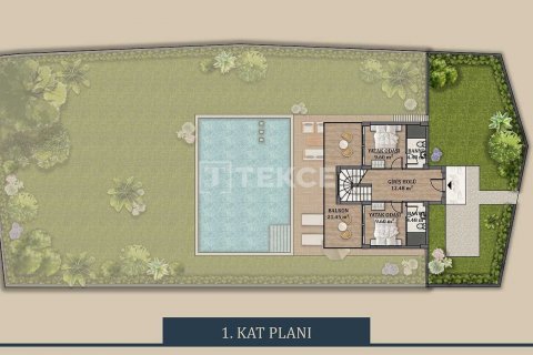 5+1 Villa in Fethiye, Mugla, Türkei Nr. 189631 - 21