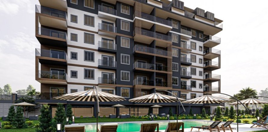 1+1 Lejlighed  i Antalya, Tyrkiet Nr. 184720