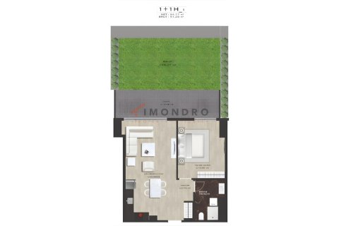 1+1 Leilighet  i Kadikoy, Istanbul, Tyrkia Nr. 183765 - 11