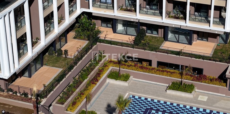 2+1 Penthouse  i Alanya, Antalya, Tyrkiet Nr. 185649