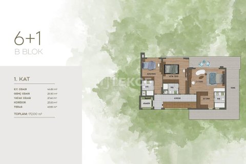 6+1 Villa  i Ankara, Tyrkia Nr. 192503 - 30