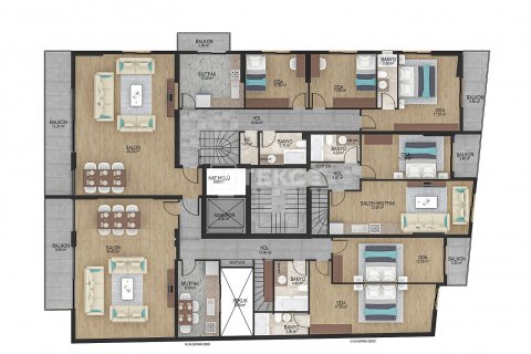 5+2 Wohnung  in Izmir, Türkei Nr. 192501 - 9