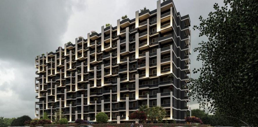 Квартира  2-х ком. в Мерсине, Турция №186420