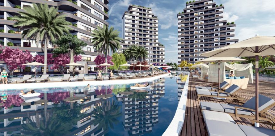 Квартира 4-х ком. в Мерсине, Турция №186372