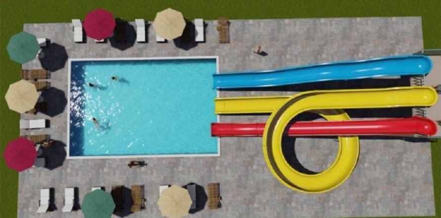 آپارتمان در  Antalya ، ترکیه 90 متر مربع.  شماره 186374