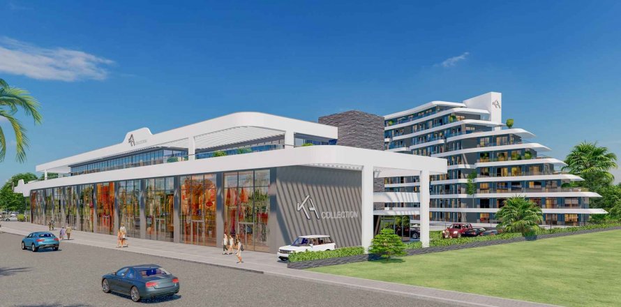 Жилой комплекс The Queen Collection Stores в Алтынташа, Анталья, Турция №193787