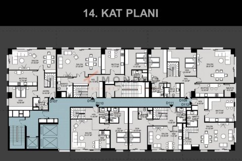 Daire  3+1  Ataşehir, İstanbul, Türkiye №191720 - 19