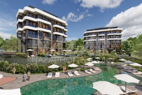 Продажа квартиры  в Аланье, Анталье, Турция 1+1, 55м2, №189796 – фото 7