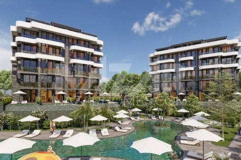 Продажа квартиры  в Аланье, Анталье, Турция 1+1, 55м2, №189796 – фото 8