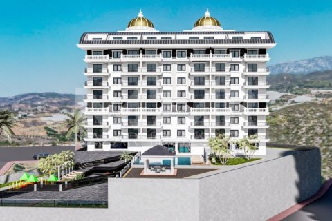 1+1 Lejlighed  i Alanya, Antalya, Tyrkiet Nr. 189798 - 3