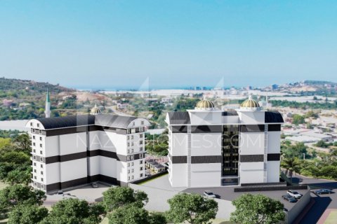 1+1 Lejlighed  i Alanya, Antalya, Tyrkiet Nr. 189798 - 7