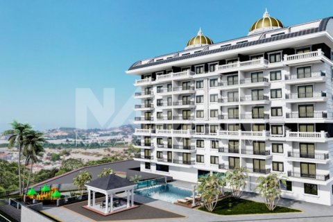 1+1 Lejlighed  i Alanya, Antalya, Tyrkiet Nr. 189798 - 1