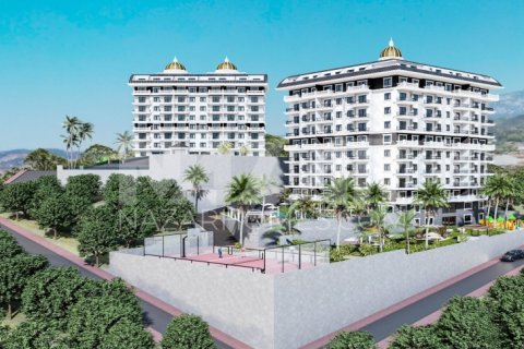 1+1 Lejlighed  i Alanya, Antalya, Tyrkiet Nr. 189798 - 6