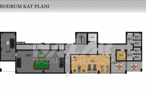 Продажа квартиры  в Аланье, Анталье, Турция 1+1, 42м2, №189797 – фото 27