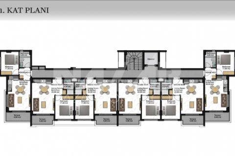 Продажа квартиры  в Аланье, Анталье, Турция 1+1, 42м2, №189797 – фото 23