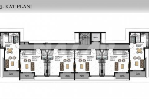 Продажа квартиры  в Аланье, Анталье, Турция 1+1, 42м2, №189797 – фото 25