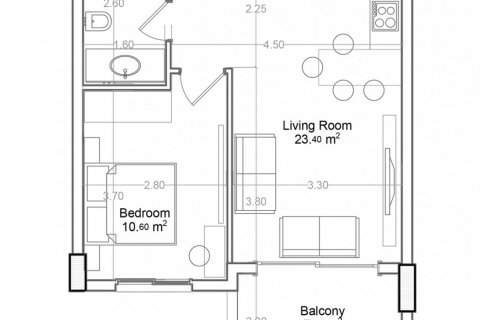 1+1 Leilighet i Yekta Green Life Gazipasa Residence, Gazipasa, Antalya, Tyrkia Nr. 160719