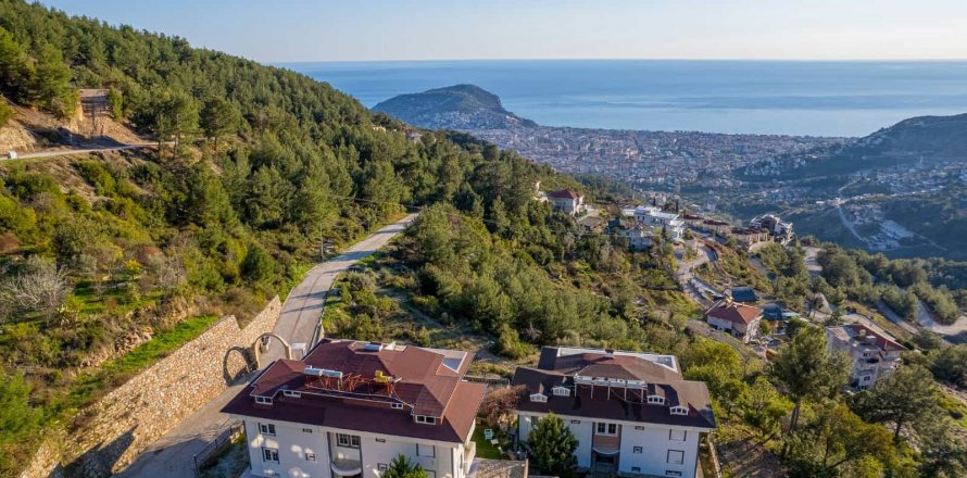 4+1 Takvåning i Alanya, Antalya, Turkiet Nr. 183864