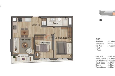 Daire  3+1  Zeytinburnu, İstanbul, Türkiye №192376 - 10