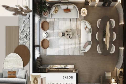 آپارتمان در  Istanbul ، ترکیه 2 خوابه ، 121 متر مربع.  شماره 188992 - 6