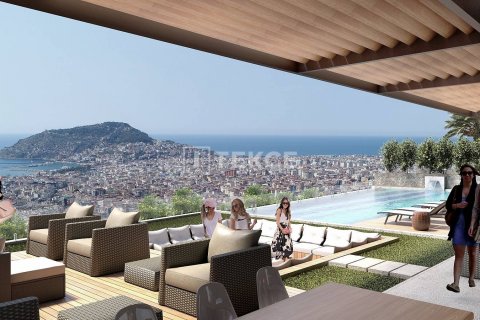 4+1 Takvåning  i Alanya, Antalya, Turkiet Nr. 185940 - 1