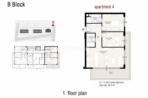 4+1 Takvåning  i Alanya, Antalya, Turkiet Nr. 185940 - 27
