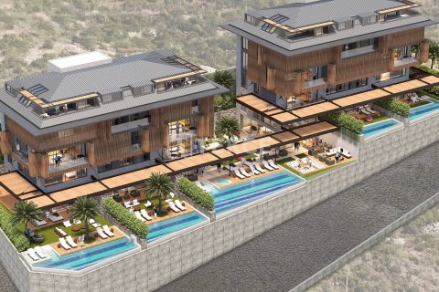 4+1 Takvåning  i Alanya, Antalya, Turkiet Nr. 185940 - 2