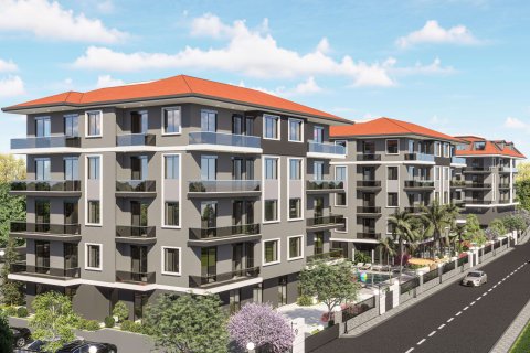 2+1 Lejlighed  i Alanya, Antalya, Tyrkiet Nr. 185813 - 7