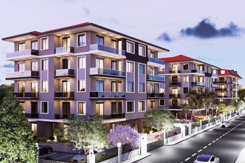 2+1 Lejlighed  i Alanya, Antalya, Tyrkiet Nr. 185813 - 6