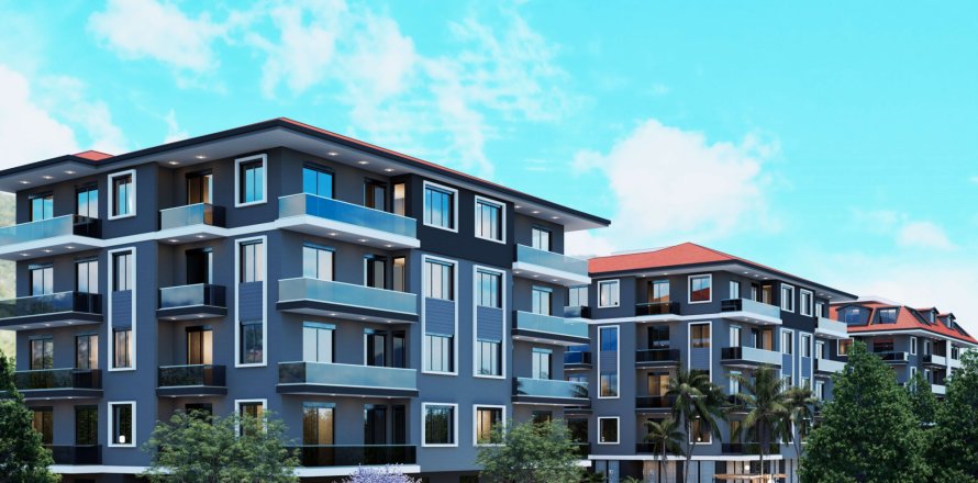 2+1 Lejlighed  i Alanya, Antalya, Tyrkiet Nr. 185813