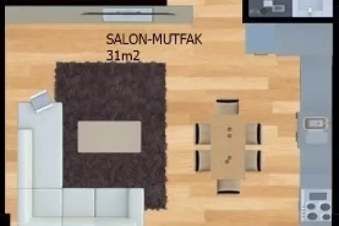 Продажа квартиры  в Аланье, Анталье, Турция 2+1, 108.5м2, №189458 – фото 28