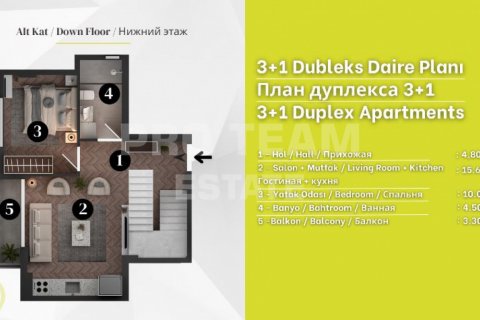 Daire   Muratpaşa, Antalya, Türkiye №190184 - 15