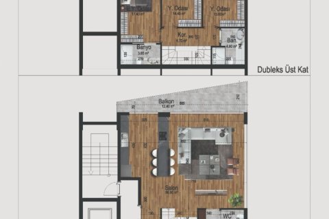 Apartment for sale  in Antalya, Turkey, 3 bedrooms, 150m2, No. 188520 – photo 16