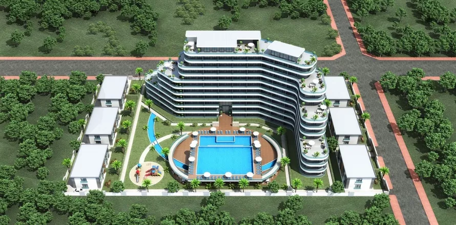 1+1 Lägenhet  i Aksu, Antalya, Turkiet Nr. 182772