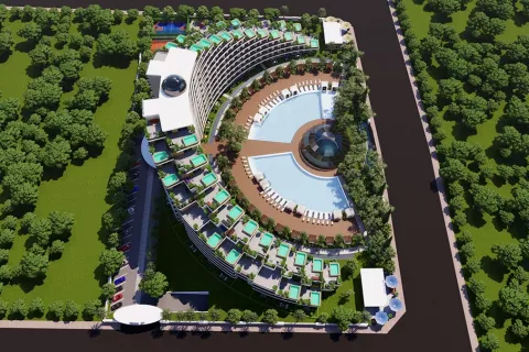 Продажа квартиры  в Аксу, Анталье, Турция 1+1, 47.25м2, №182769 – фото 13