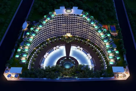 Продажа квартиры  в Аксу, Анталье, Турция 1+1, 47.25м2, №182769 – фото 4