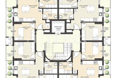 2+1 Wohnung  in Alanya, Antalya, Türkei Nr. 191469 - 7