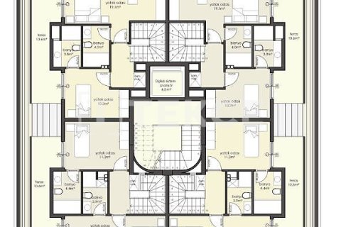 2+1 Wohnung  in Alanya, Antalya, Türkei Nr. 191469 - 6