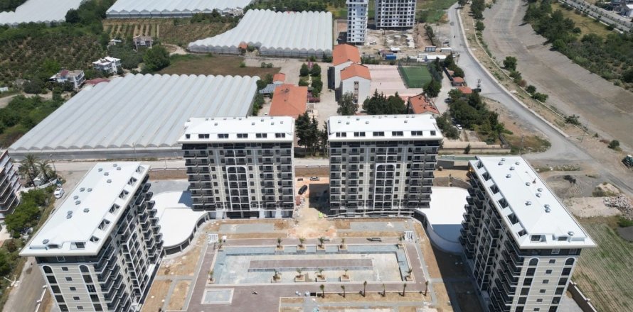 Квартира  1+1 в Демирташе, Аланья, Анталья, Турция №42806