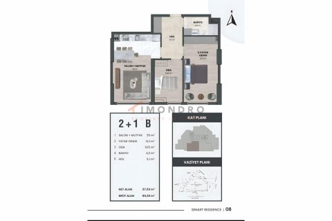 3+1 Wohnung in Zeytinburnu, Istanbul, Türkei Nr. 194300 - 13