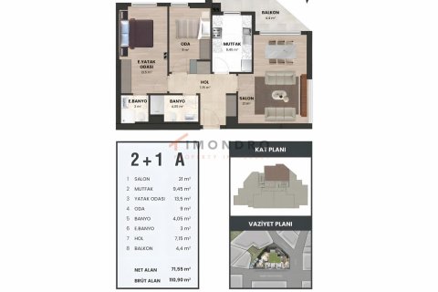 3+1 Wohnung in Zeytinburnu, Istanbul, Türkei Nr. 194300 - 14