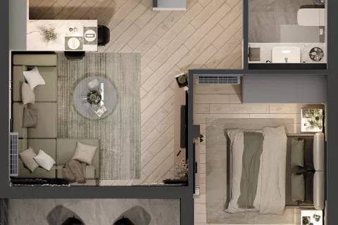 1+1 Leilighet i Aksu, Antalya, Tyrkia Nr. 183278 - 23