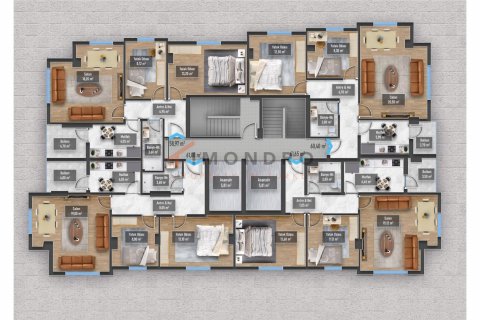 Продажа квартиры в Эйюпе, Стамбуле, Турция 2+1, 75м2, №190497 – фото 7