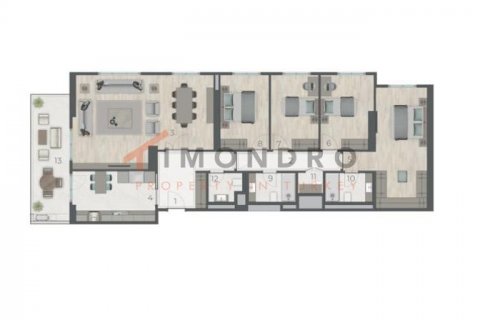 Продажа квартиры  в Стамбуле, Турция 3+1, 160м2, №193575 – фото 22