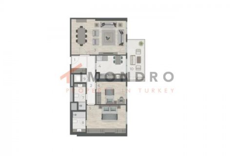 Продажа квартиры  в Стамбуле, Турция 3+1, 160м2, №193575 – фото 23