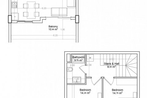 2+1 Penthouse i Yekta Green Life Gazipasa Residence, Gazipasa, Antalya, Tyrkiet Nr. 160835