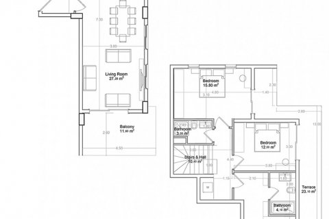 4+1 Takvåning i Yekta Green Life Gazipasa Residence, Gazipasa, Antalya, Turkiet Nr. 160832