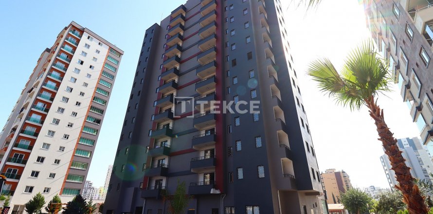 3+1 Lejlighed  i Mezitli, Mersin, Tyrkiet Nr. 184034